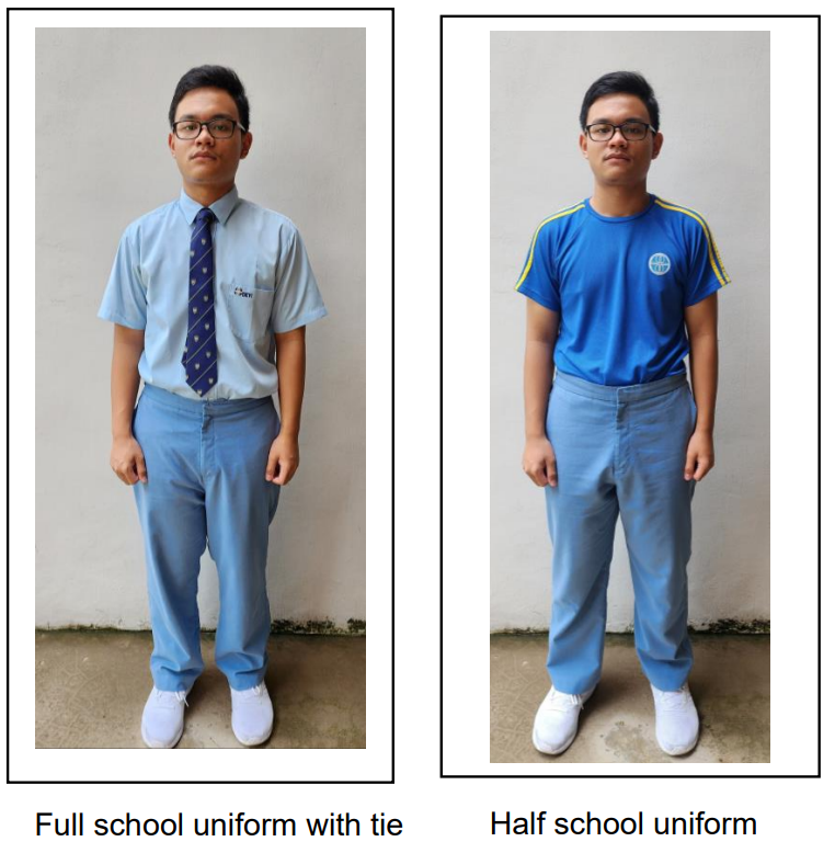 School Rules Uniform Upper Sec Boys